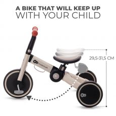 Дитячий триколісний велосипед 3 в 1 Kinderkraft 4TRIKE Silver Grey